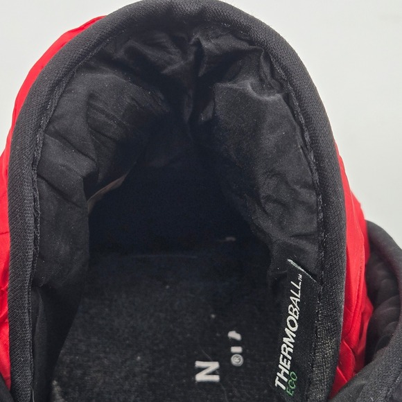 The North Face Nuptse Praction Slipper Bootie Multi Logo Black Red Mens 10 main image 15